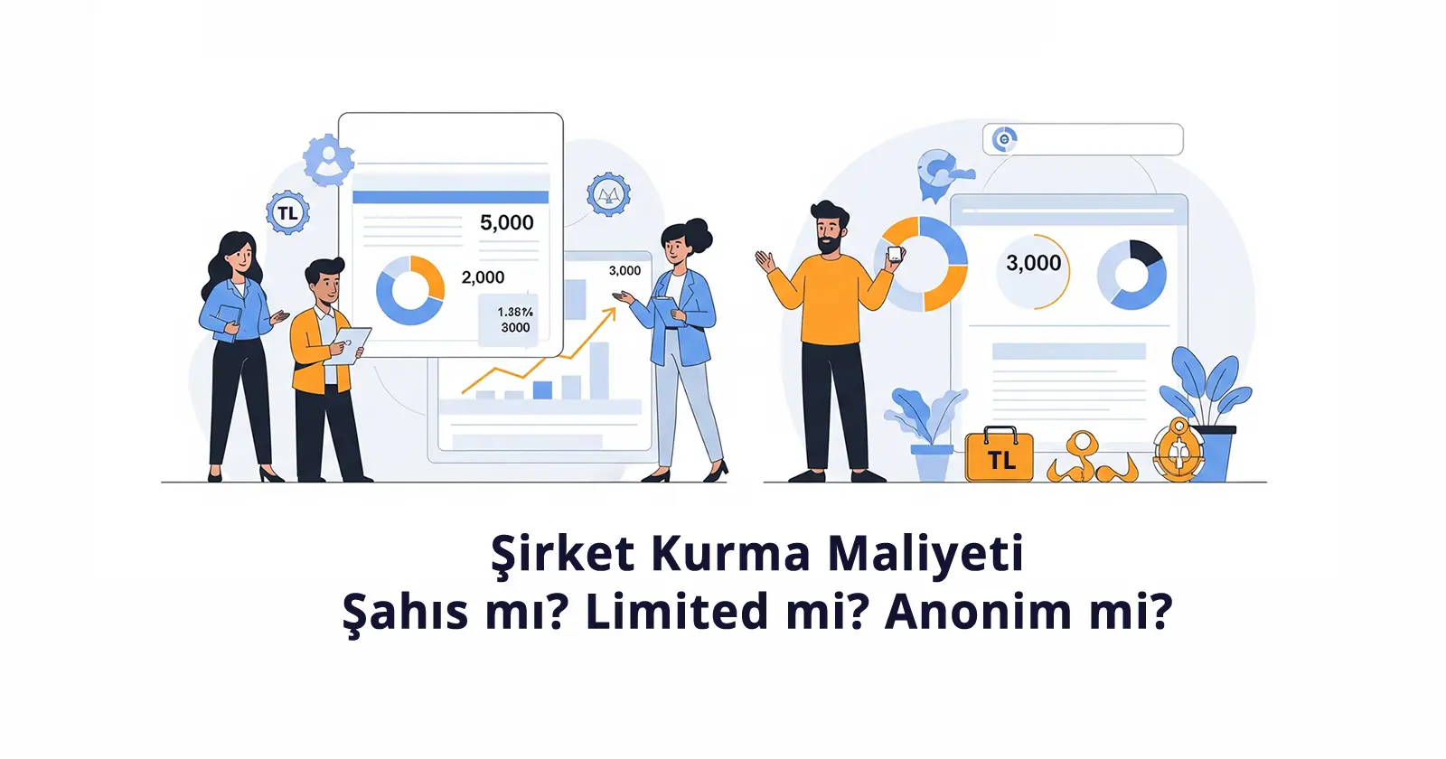 2025 Şirket Kurma Maliyeti: Şahıs mı? Limited mi? Anonim mi?