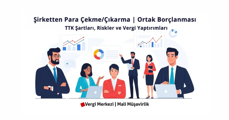 Şirketten Para Çekme, Çıkarma, Ortak Borçlanması, TTK Şartları, Riskler ve Vergi Yaptırımları
