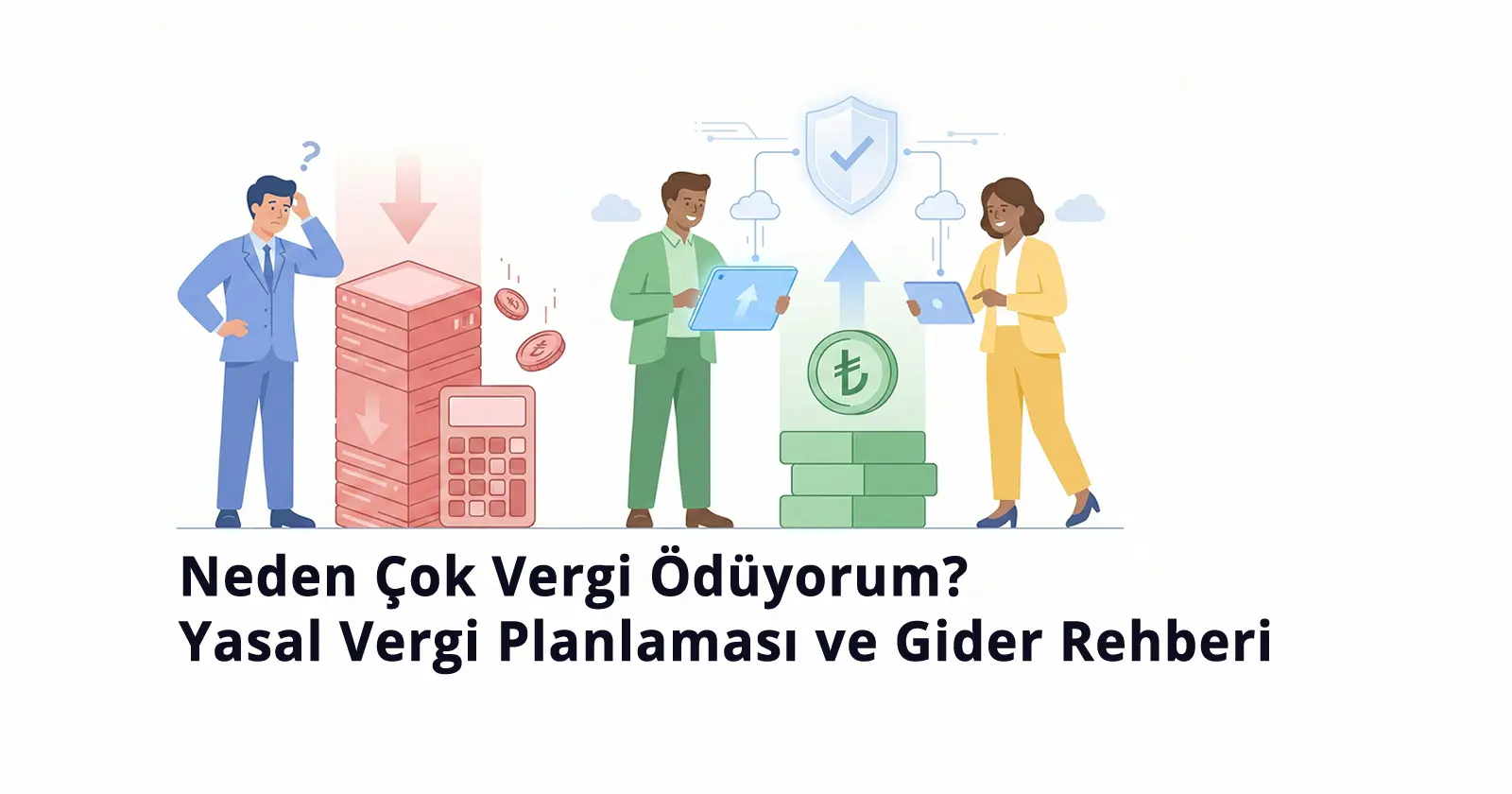 Neden Çok Vergi Ödüyorum? Yasal Yollarla Vergi Yükünü Hafifletme ve Gider Yönetimi Rehberi
