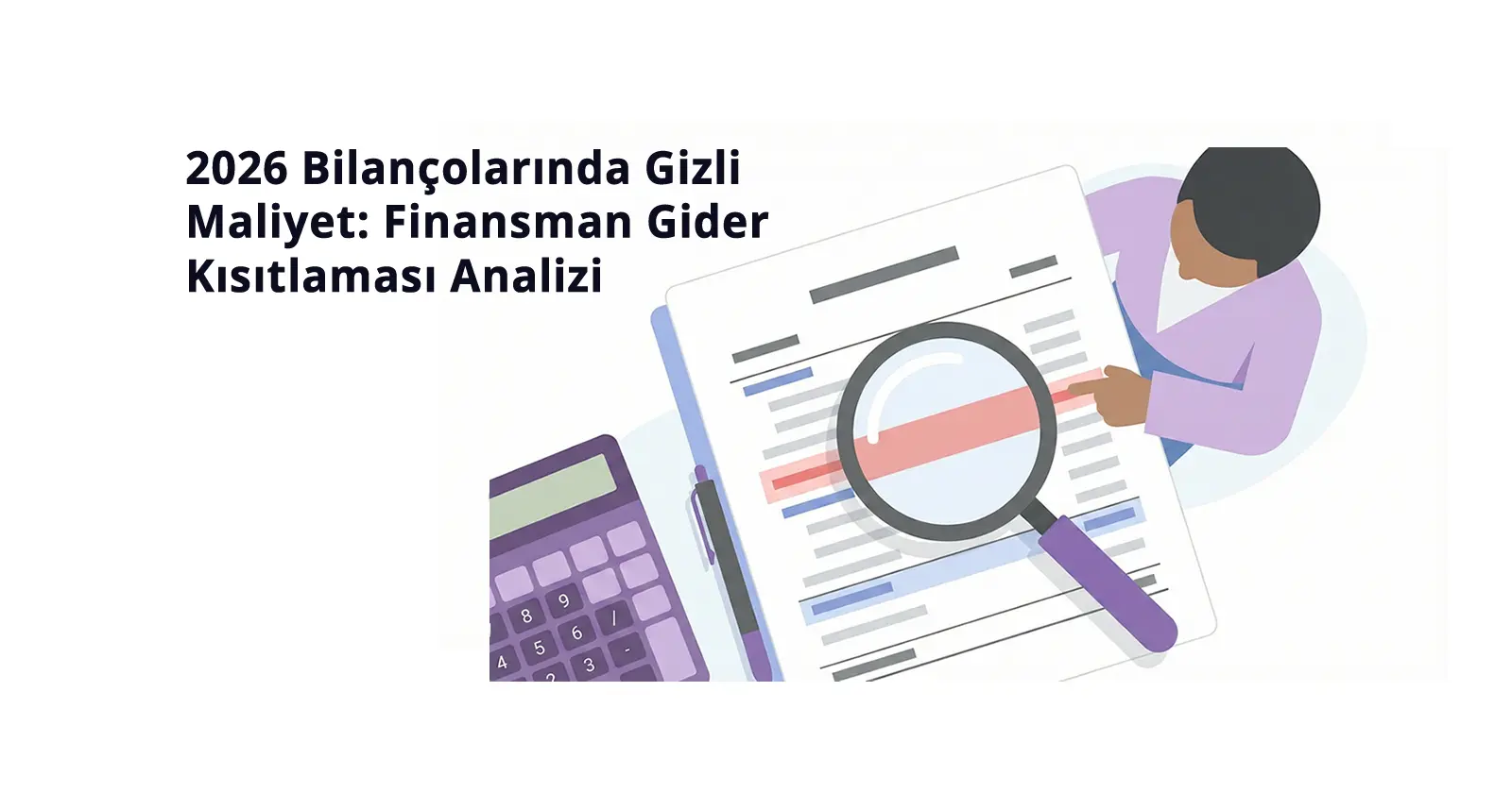 2026 Bilançolarında Gizli Maliyet: Finansman Gider Kısıtlaması Analizi