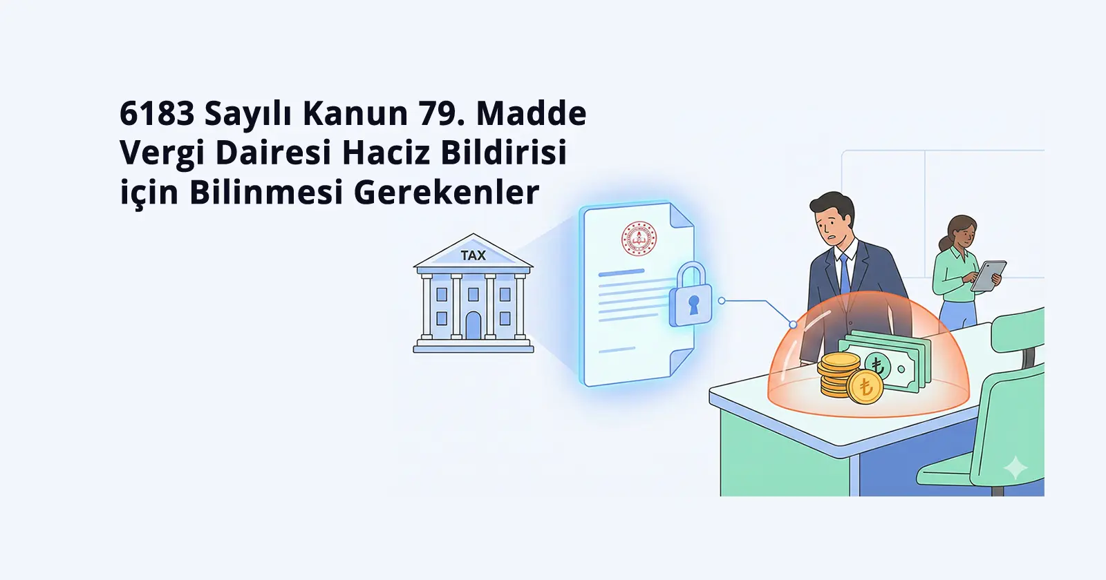 6183 Sayılı Kanun 79. Madde Vergi Dairesi Haciz Bildirisi için Bilinmesi Gerekenler