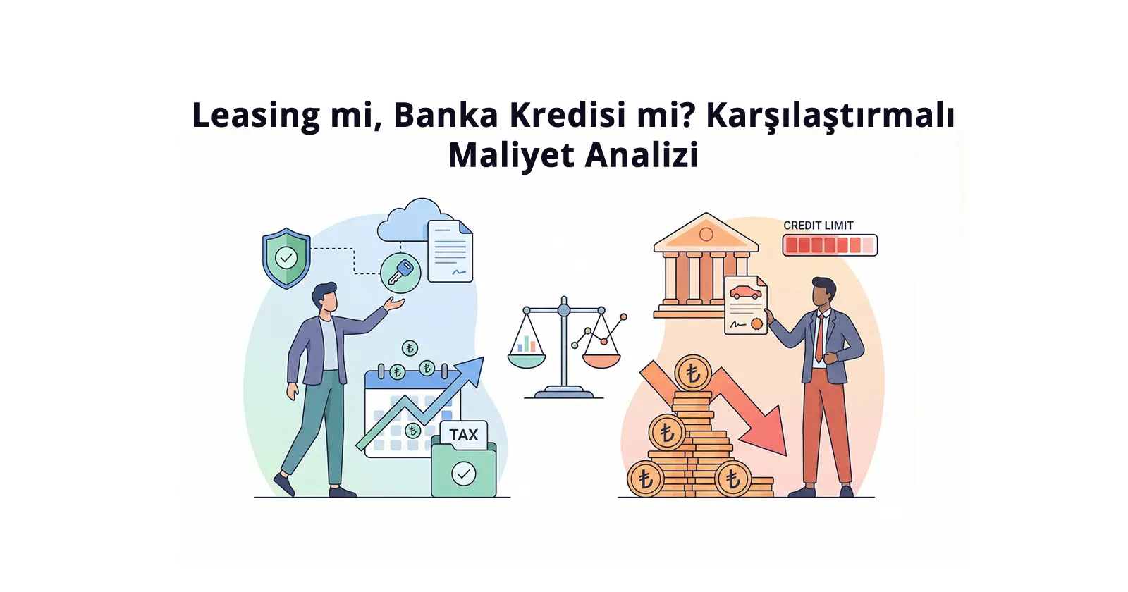 Leasing mi, Banka Kredisi mi? Karşılaştırmalı Maliyet ve Vergi Analizi