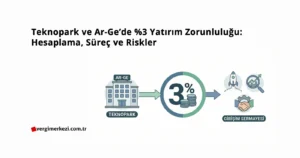 Teknopark ve Ar-Ge’de %3 Yatırım Zorunluluğu: Hesaplama, Süreç ve Riskler (Güncel Rehber) Teknopark ve Ar-Ge’de Yüzde 3 Yatırım Zorunluluğu Hesaplama, Süreç ve Risk