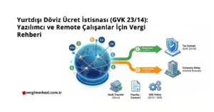 Yurtdışı Döviz Ücret İstisnası (GVK 23/14): Yazılımcı ve Remote Çalışanlar İçin Vergi Rehberi Yurtdışı Döviz Ücret İstisnası GVK 23-14 Yazılımcı ve Remote Çalışanlar İçin Vergi Rehberi