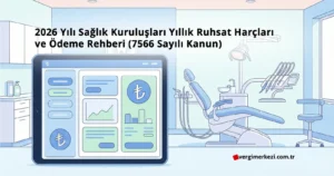 2026 Yılı Sağlık Kuruluşları Yıllık Ruhsat Harçları ve Ödeme Rehberi (7566 Sayılı Kanun)