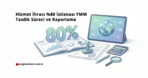 Hizmet İhracı İstisnası YMM Tasdik Süreci ve Raporlama