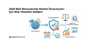 2026 Mali Mevzuatında Hizmet İhracatçıları İçin Risk Yönetimi Rehberi 2026 Mali Mevzuatında Hizmet İhracatçıları İçin Risk Yönetimi Rehberi