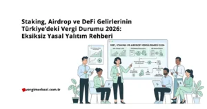 Staking, Airdrop ve DeFi Gelirlerinin Türkiye'deki Vergi Durumu 2026 Eksiksiz Yasal Yalıtım Rehberi