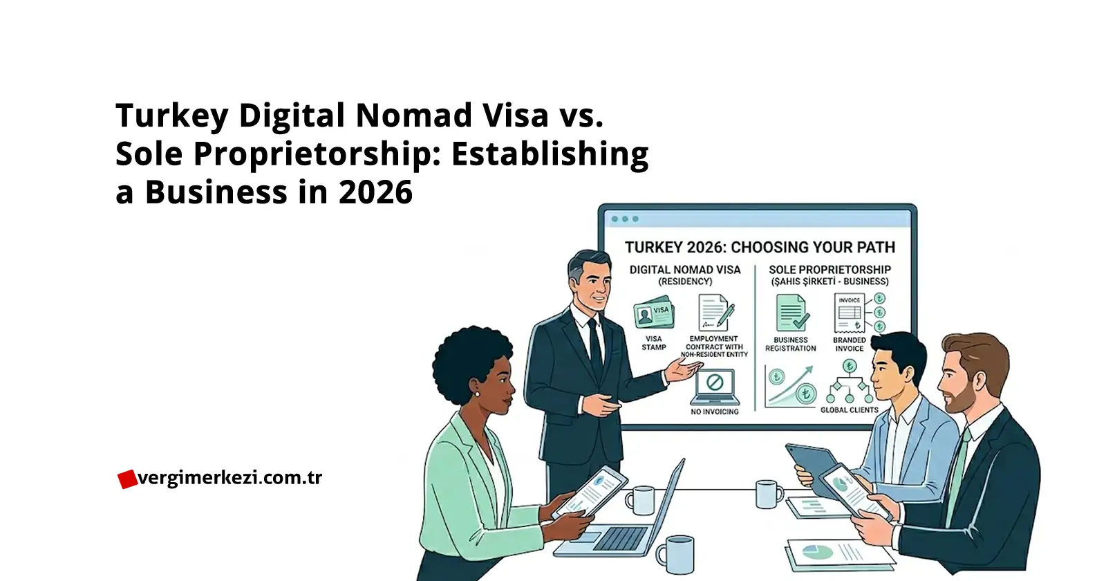 Turkey Digital Nomad Visa vs. Sole Proprietorship: Establishing a Business in 2026
