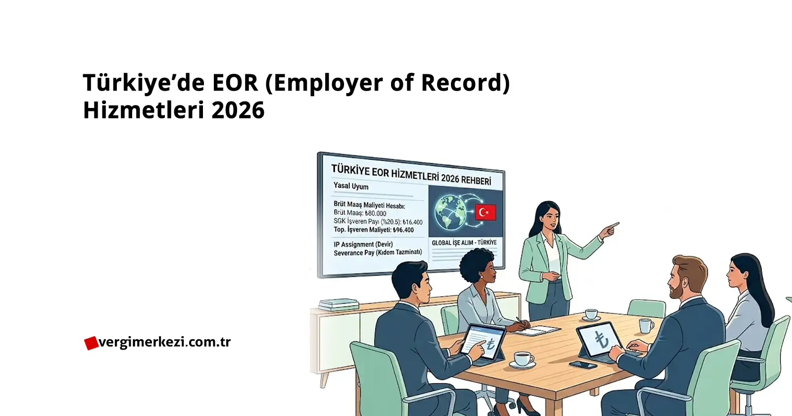 Türkiye’de EOR (Employer of Record) Hizmetleri 2026: Yabancı Şirketler İçin Yasal ve Mali Rehber